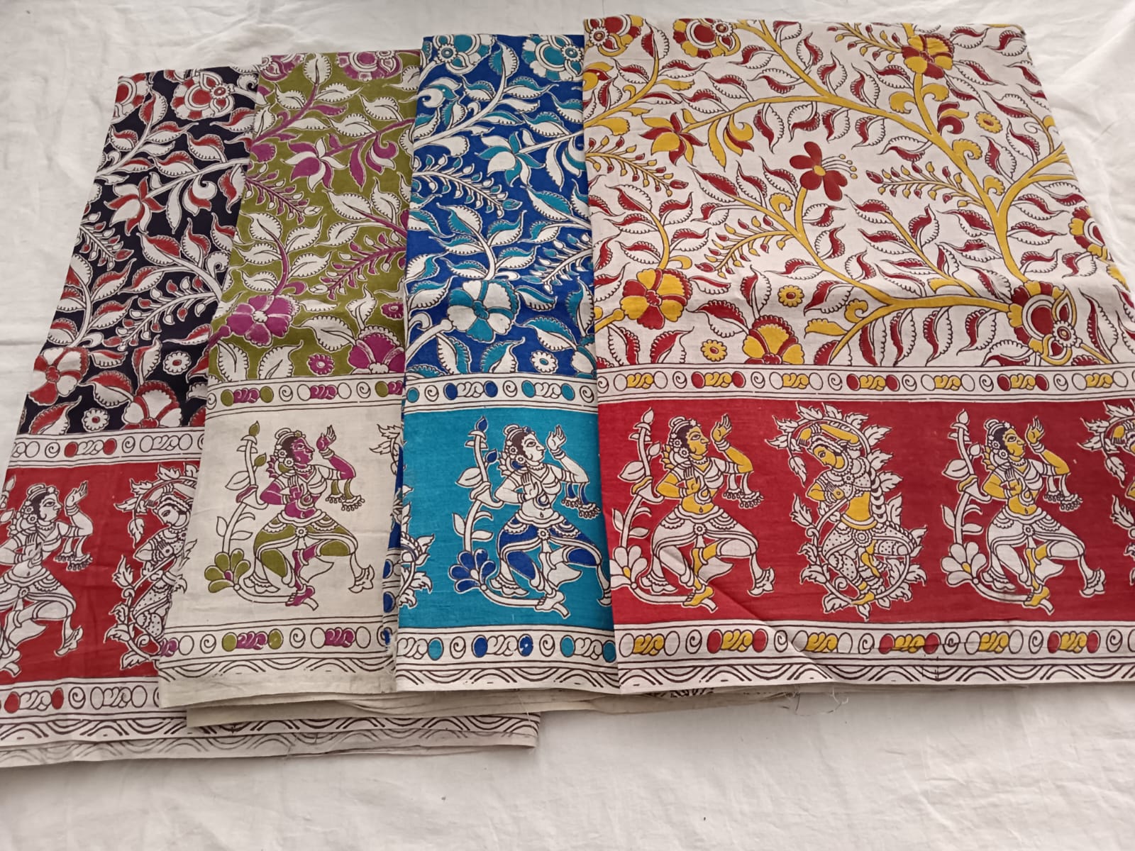 Divine Rhythm Cotton Saree Set