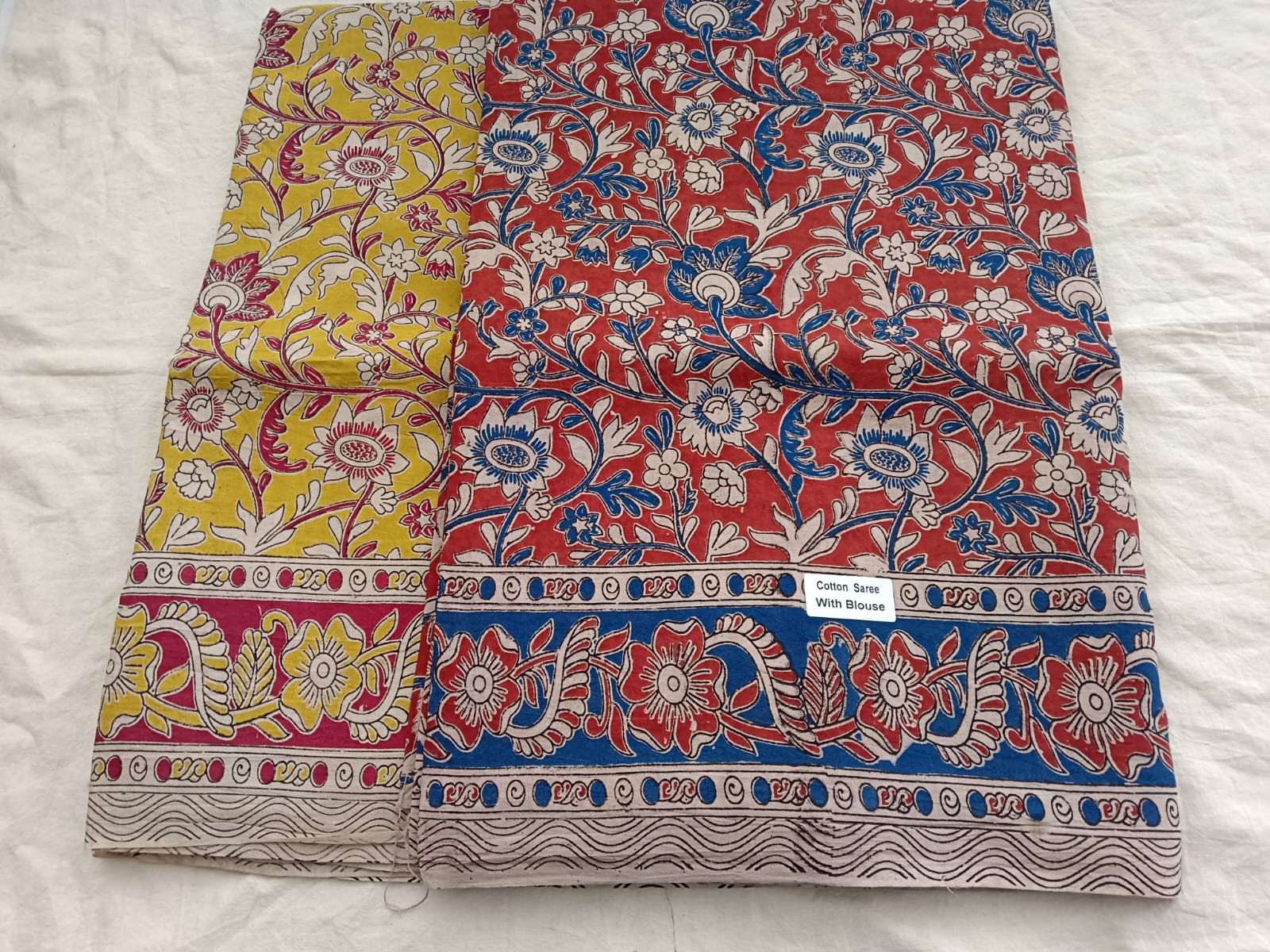 Floral Bloom Cotton Saree