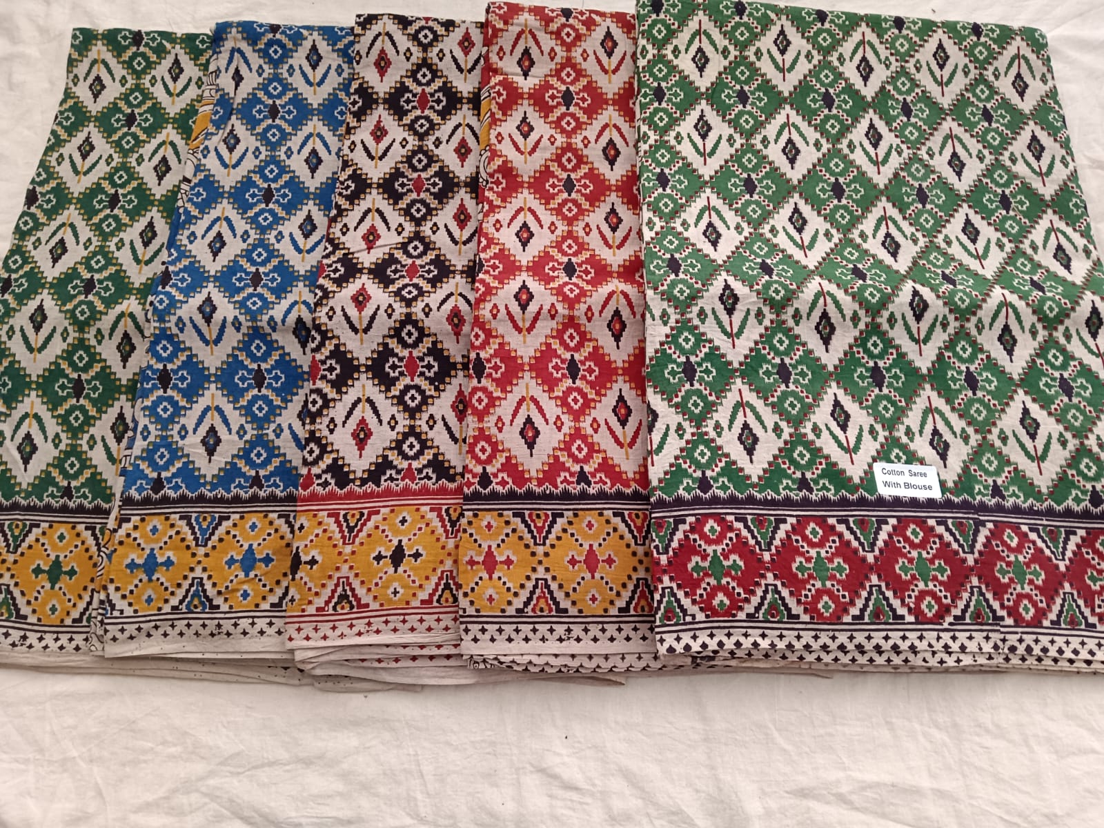 Ikat Classic Cotton Saree
