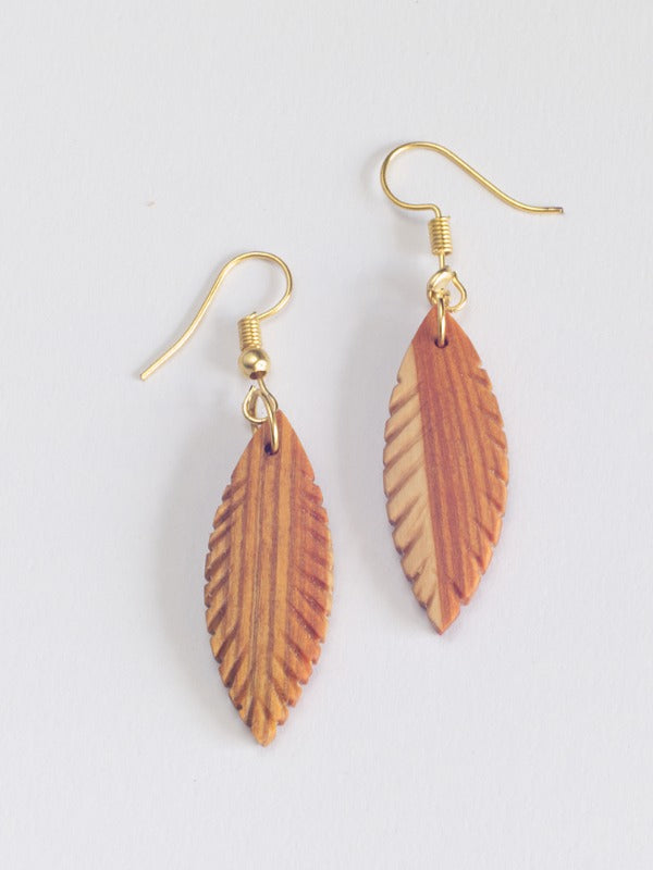 Leaf-shaped Earrings