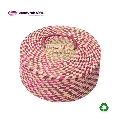 Darbha/Sabai Grass Roti Box – 100% Natural Pulka/Chapati Storage Box | 8x3 Inches | Eco-Friendly