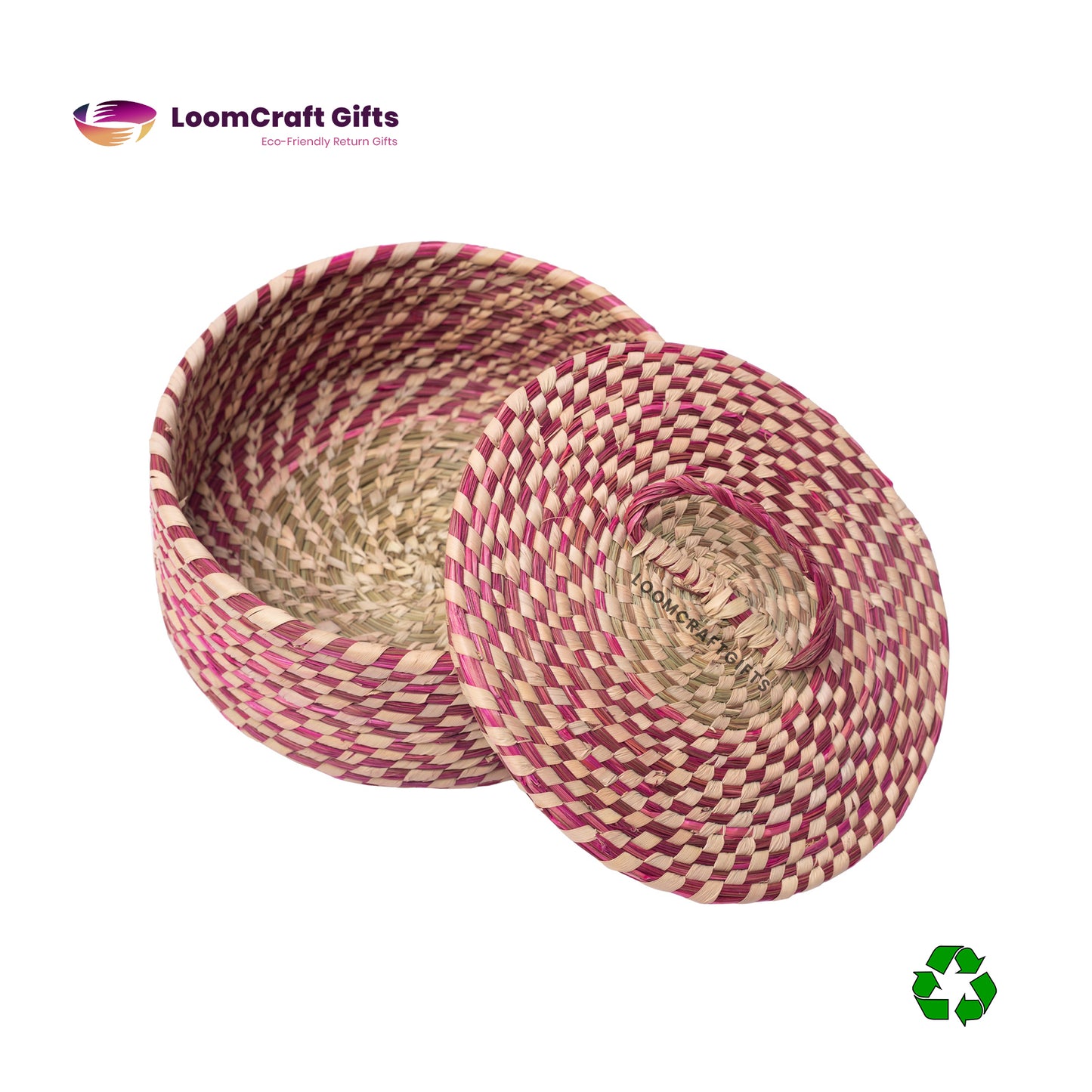 Darbha/Sabai Grass Roti Box – 100% Natural Pulka/Chapati Storage Box | 8x3 Inches | Eco-Friendly