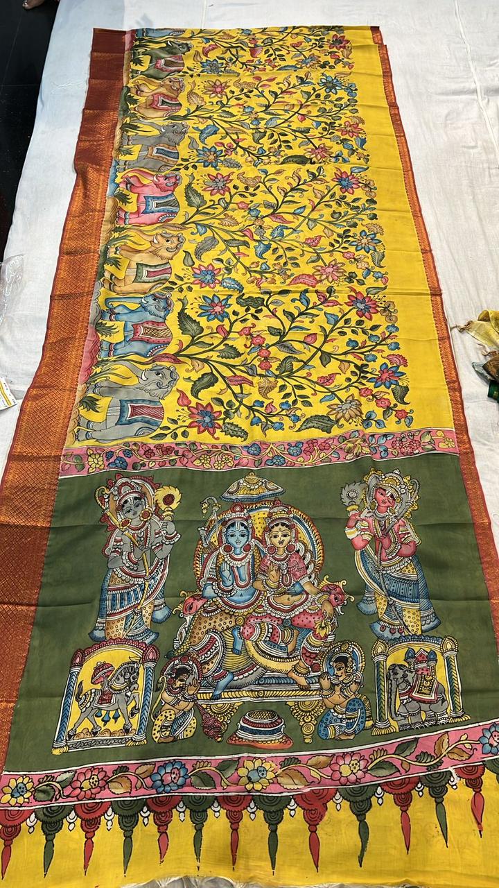 Ramayana Varnika silk saree