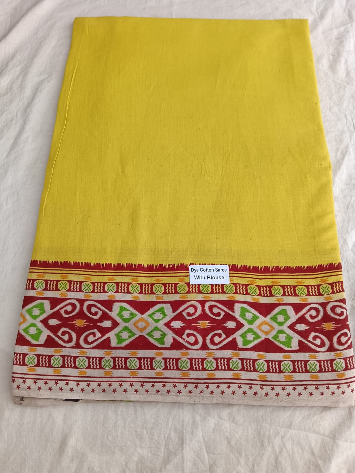 Surya Mandala Dyed Cotton Saree