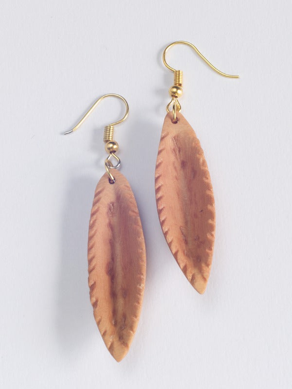  Teardrop Leaf Earrings
